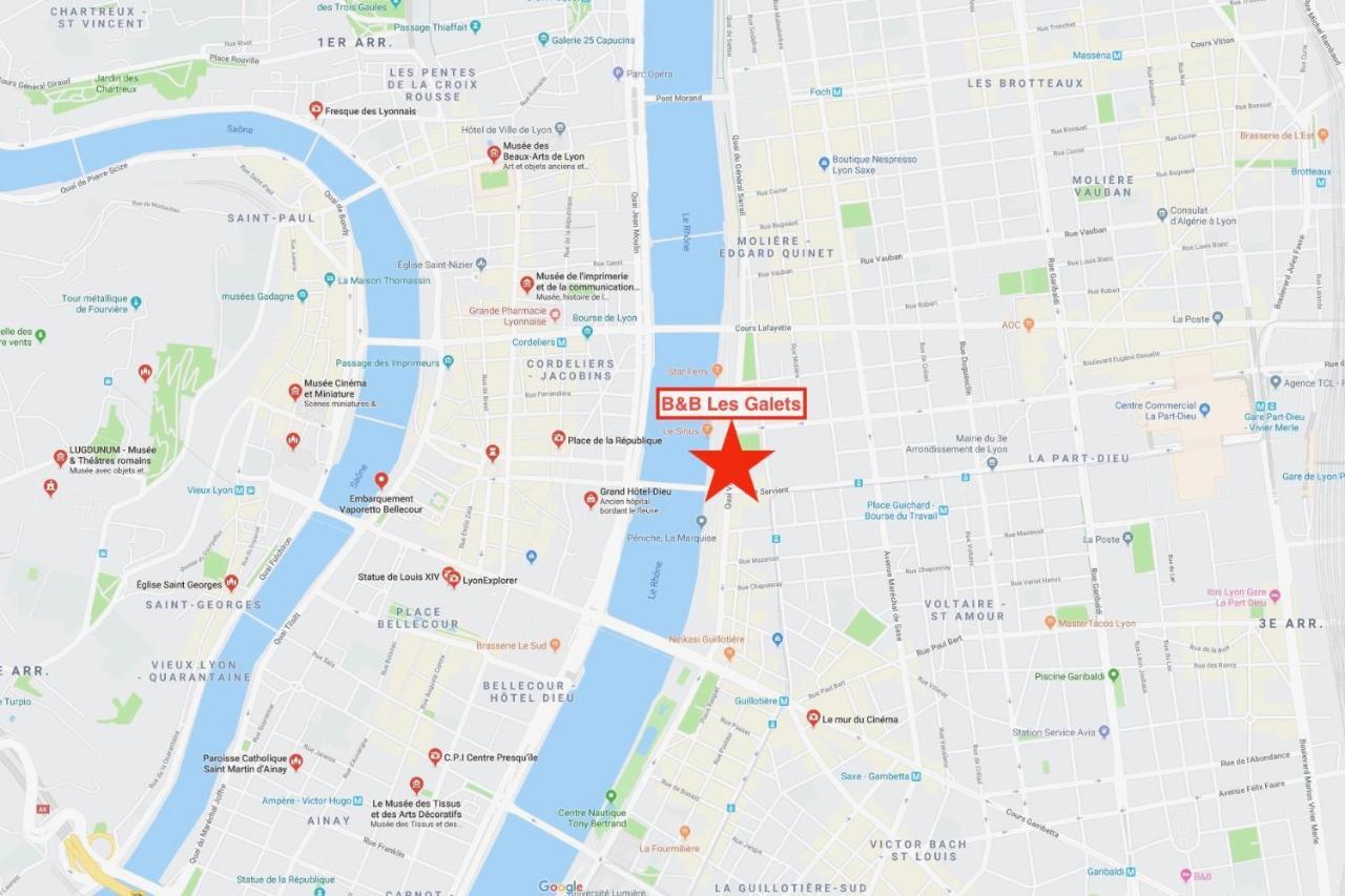 B&B Les Galets Лион Экстерьер фото